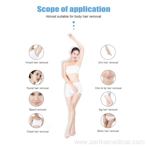 Portable opt shr hair removal equipment